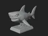 Cute Cartoon Shark Bust Statue Design 3 - 3D Print Model 3D model 3D ...