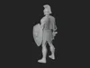 Greek Hoplite Warrior Statue Design 37 - 3D Print Model 3D model 3D ...