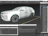 Compact SUV Pearl White Rigged 3D model rigged | CGTrader