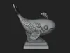 Cute Cartoon Whale Statue Design 3 - 3D Print Model 3D model 3D ...