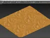 Tropical Banana Leaf Wall Panel Relief STL MAX RLF OBJ 3D model | CGTrader