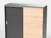 3D model Bedroom Wardrobe With Sliding Doors And Drawers VR / AR / low ...