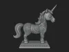Cute Cartoon Unicorn Statue Design 1 - 3D Print Model 3D model 3D ...