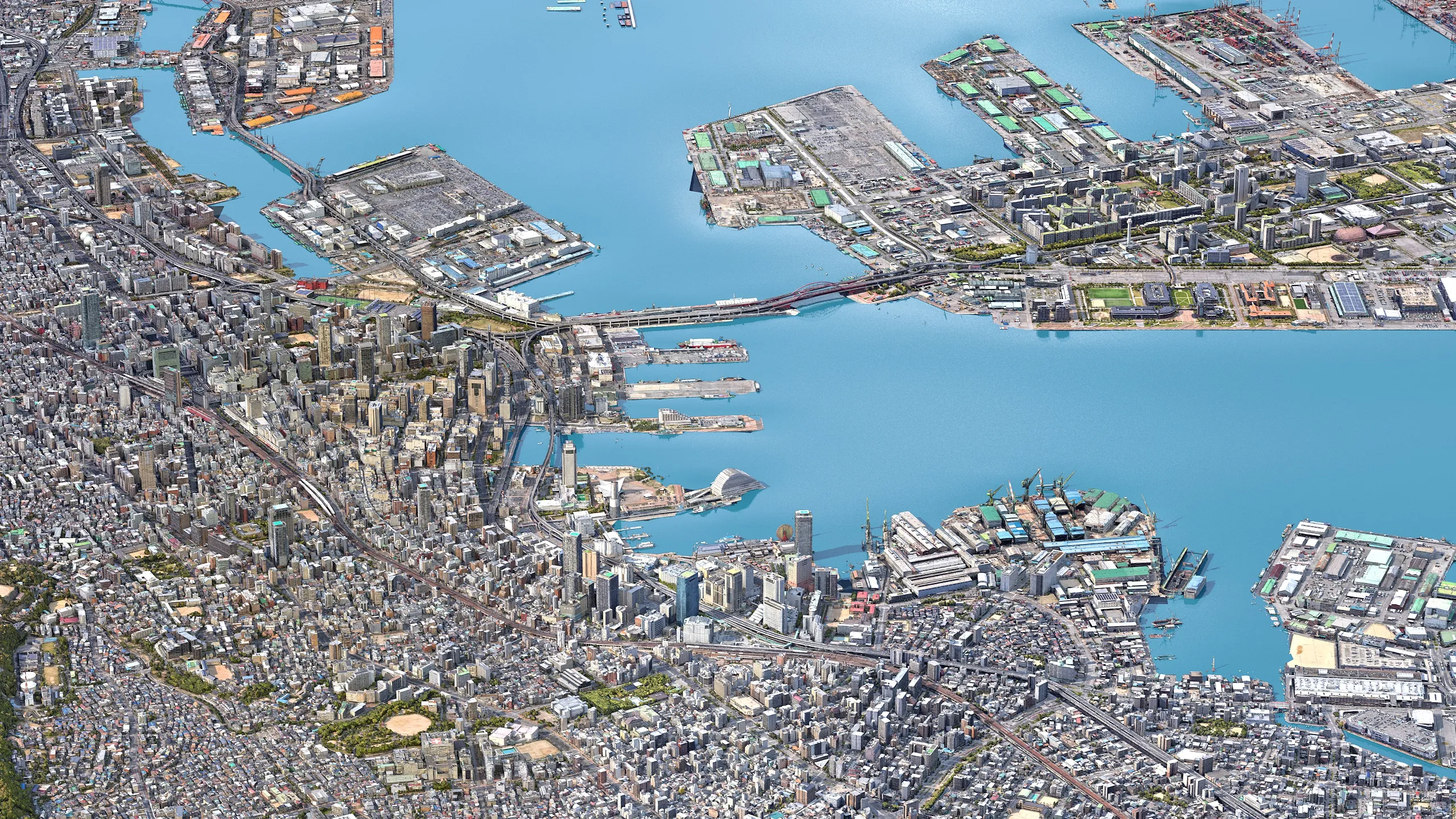 Stand Up Scanner Kobe 3D Scan City 3D model | CGTrader