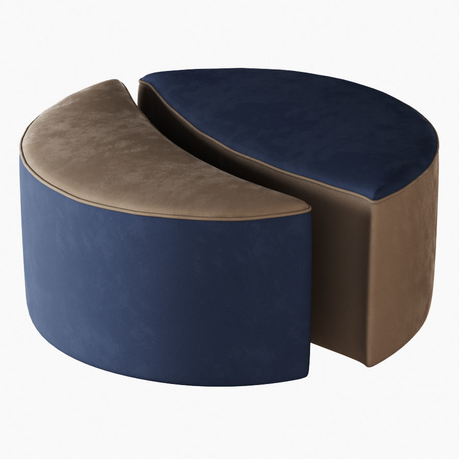 Pouf Bedding Atelier DayDream 3D model_3