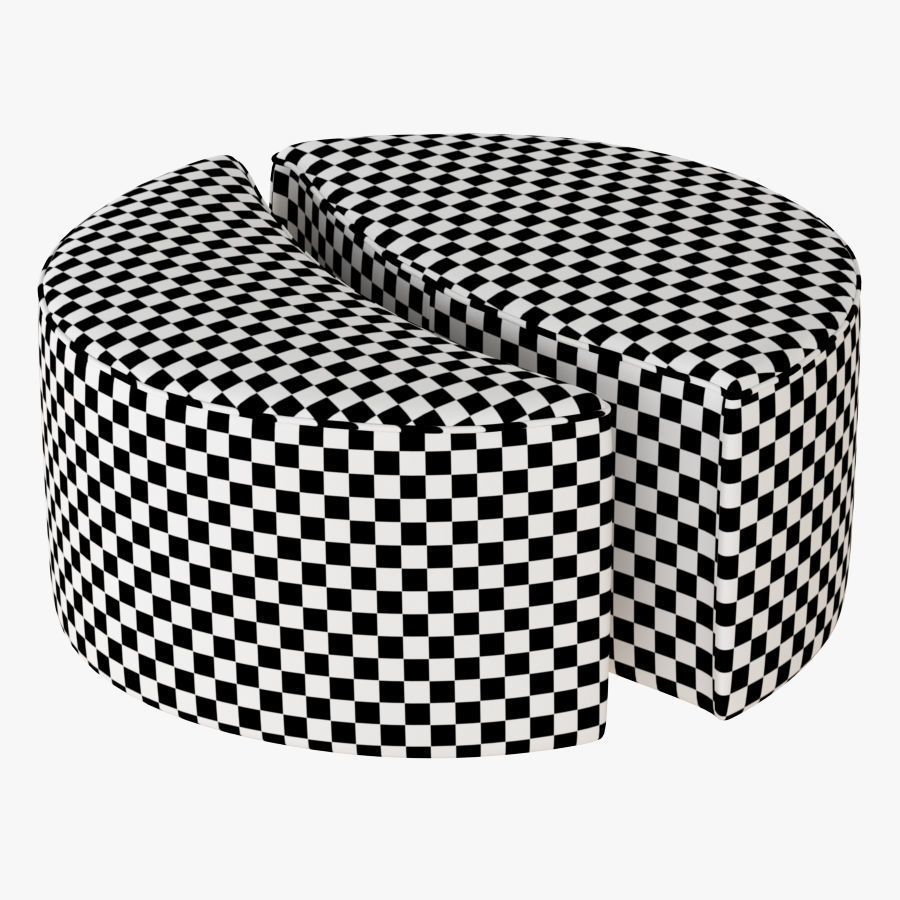 Pouf Bedding Atelier DayDream 3D model_5