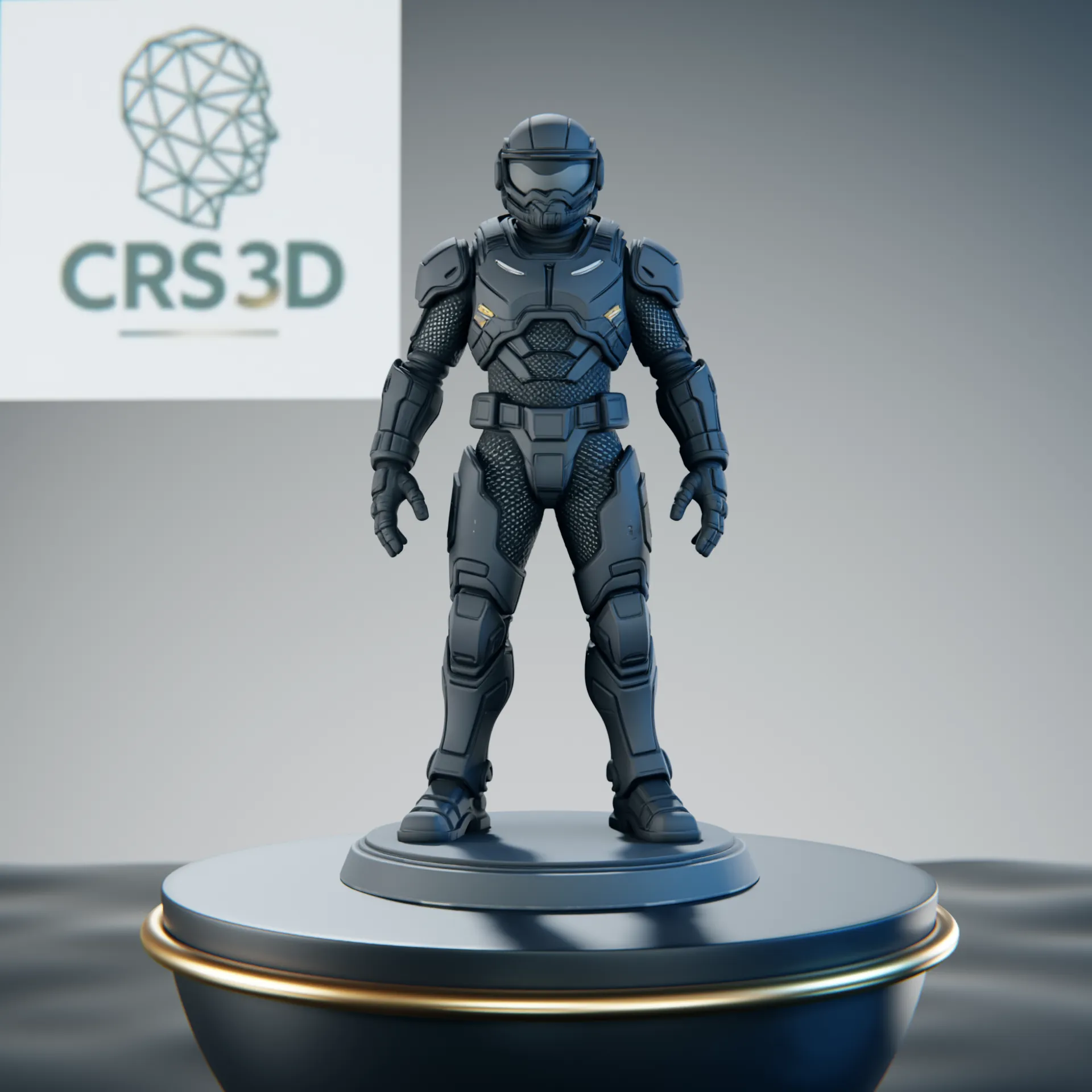 Sci-Fi Tactical Combat Soldier Armor Futuristic Trooper 3D model 3D ...