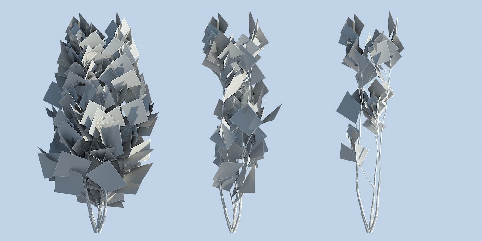 Lowpoly 3Dmodel tree VR AR game 3LOD number28 Low-poly 3D model_1