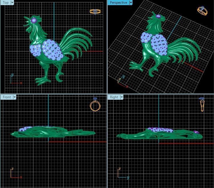 Pendant 0101272 3D print model_2