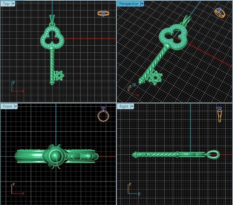 Pendant 0101273 3D print model_2
