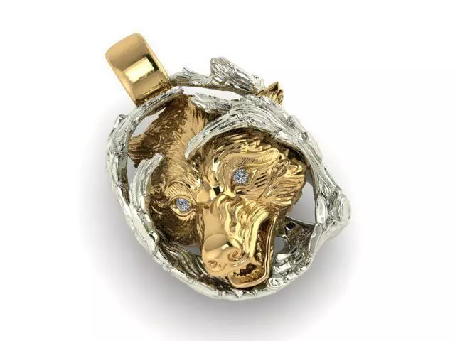 Pendant 0101274 3D print model_0