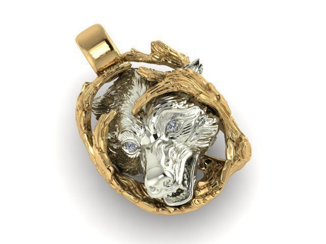 Pendant 0101274 3D print model_1