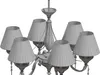 Photorealistic Chandelier PBR 3D Model 3D model | CGTrader