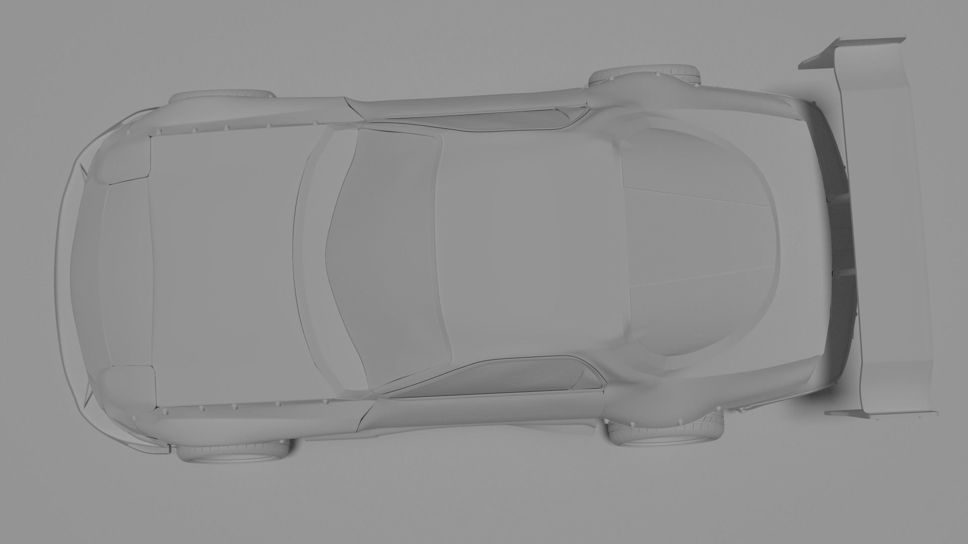 Mazda Rx7 3D model_2