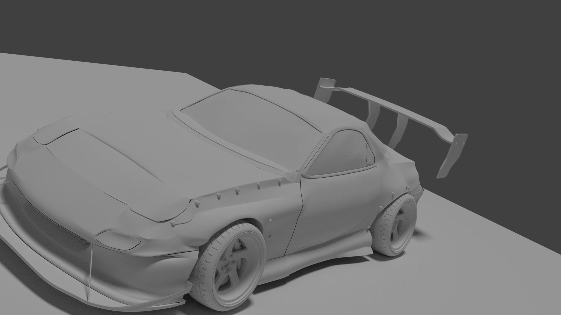 Mazda Rx7 3D model_1