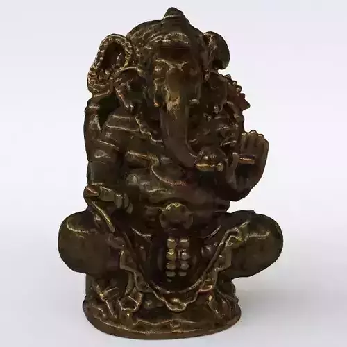 Ganesha bronze statue of lord