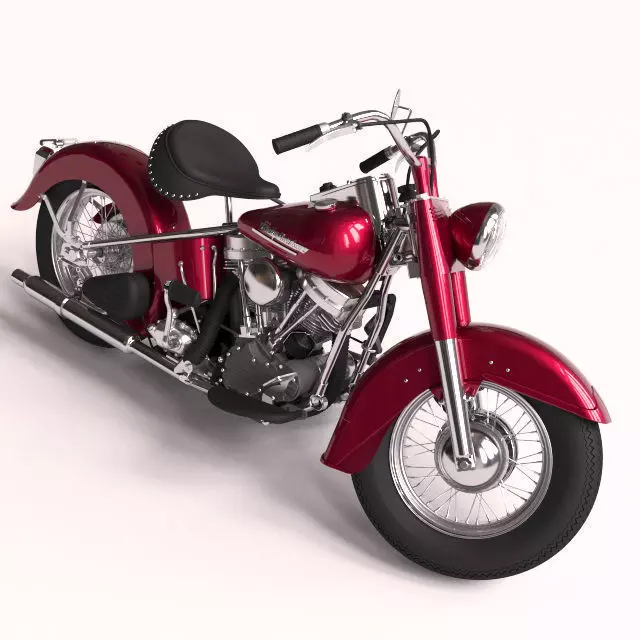 Harley davidson 3D model_0