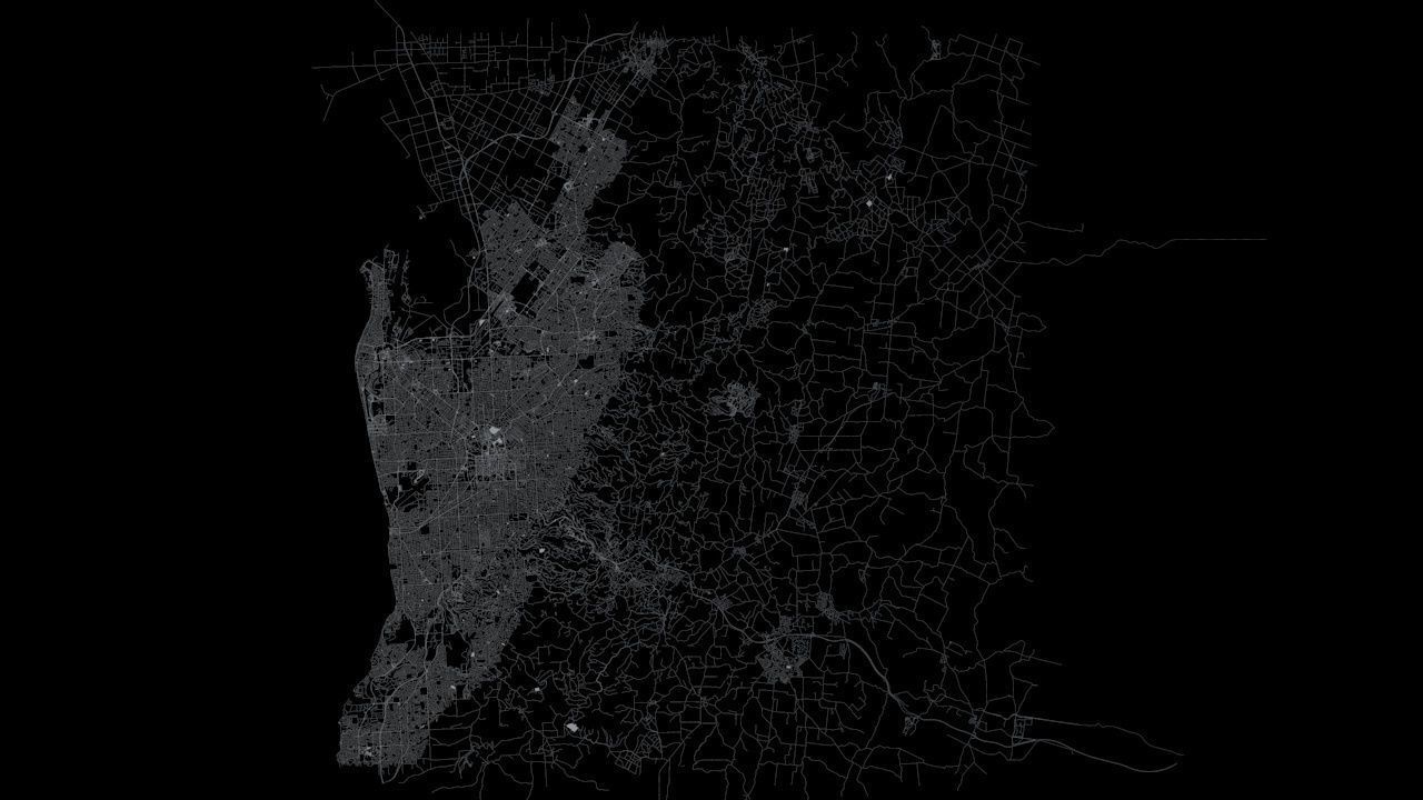 Adelaide Road Network and Streets 3D model_8