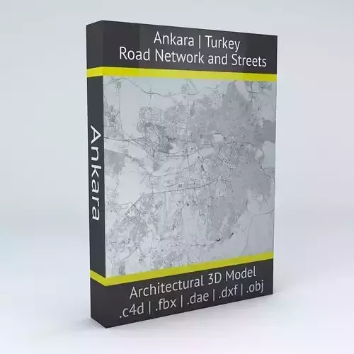 Ankara Road Network and Streets