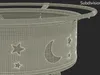 Outdoor Fire Pit with Firewood Open 3D model | CGTrader
