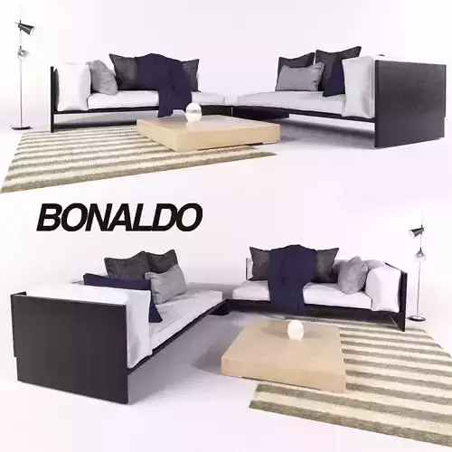 Elegant sofa   coffee table  BONALDO