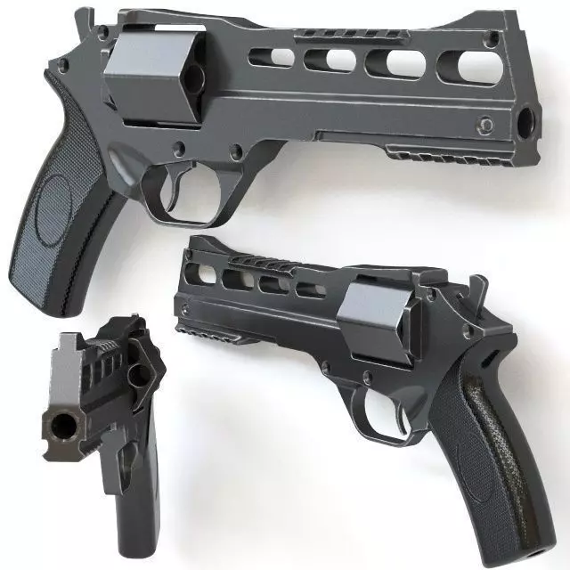 Revolver future 3D model_0
