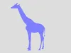 3D model Realistic Giraffe 3D Model High-Quality Wildlife Animal VR ...