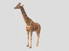 3D model Realistic Giraffe 3D Model High-Quality Wildlife Animal VR ...