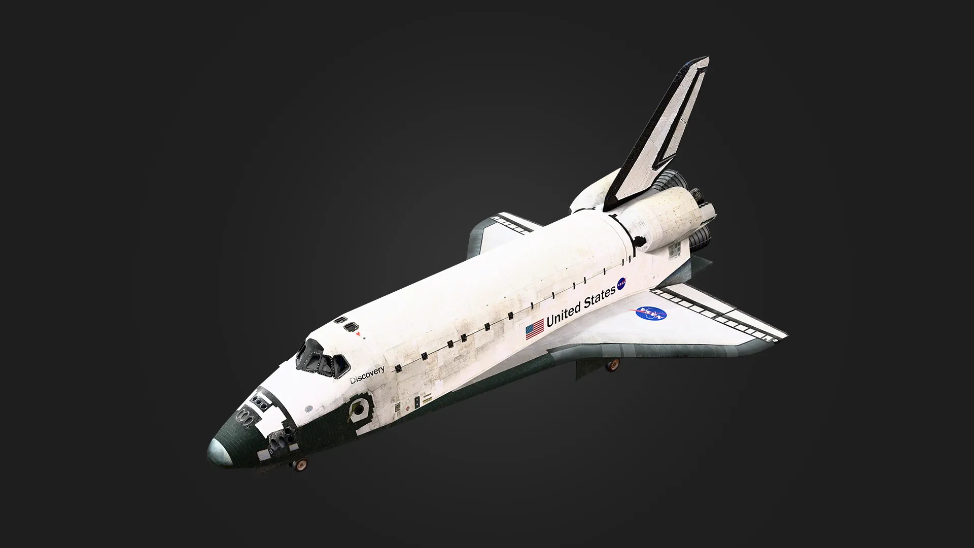 Space Shuttle NASA 3D Model Aviation Game Asset 3D model | CGTrader