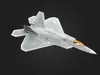 F22 Raptor Fighter Jet 3D Model Aviation Game Asset 3D model | CGTrader