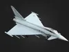 Eurofighter Typhoon Fighter Jet 3D Model Aviation Game Asset 3D model ...