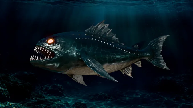 Monster Fish 3D Model free VR / AR / low-poly 3D model | CGTrader