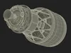 Generic Space Rocket Engine 3D model | CGTrader