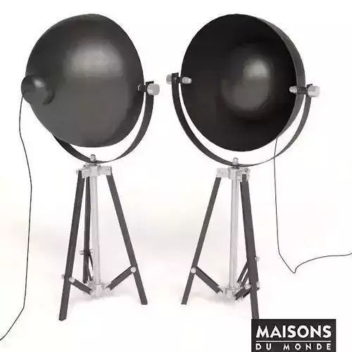 Lampe photographe maisonsdumonde 3D model