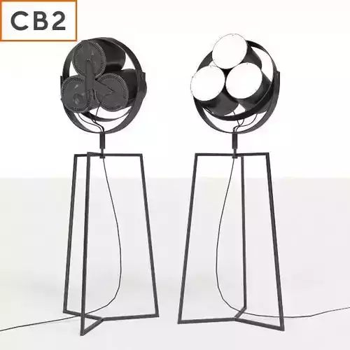 Signal floor lamp 3D model