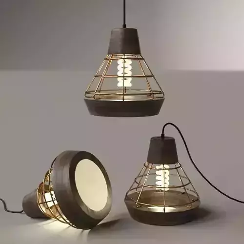 Work Lamp  Copper