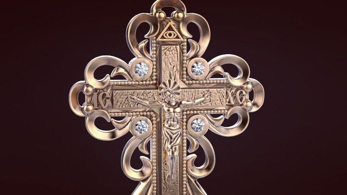 Cross 3 3D print model