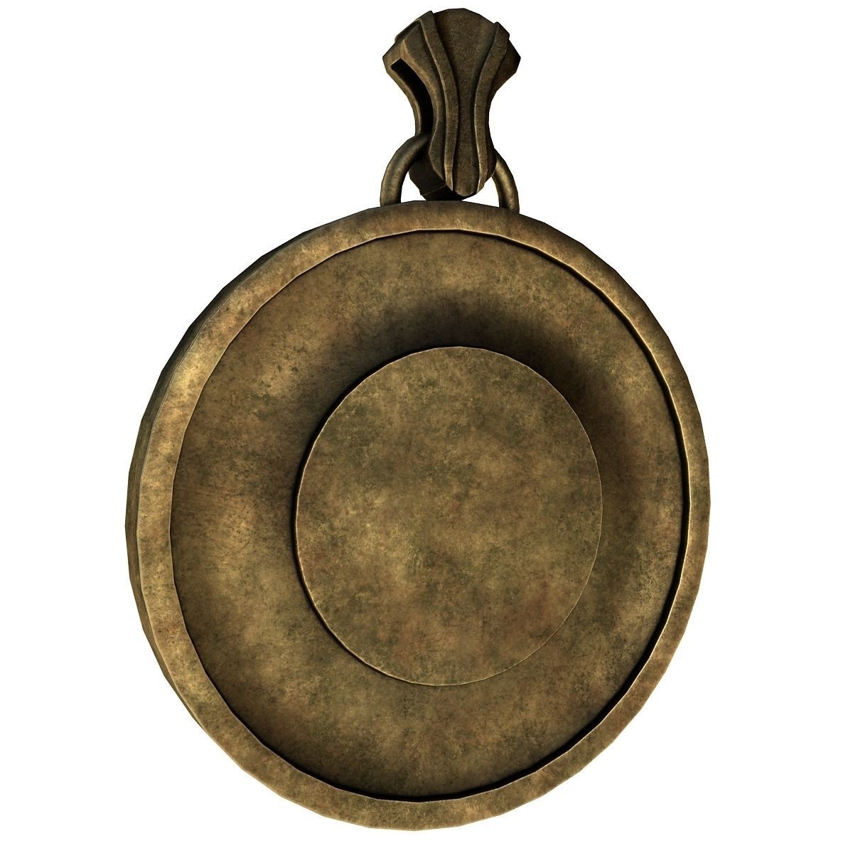 Fantasy amulet 3D model_7