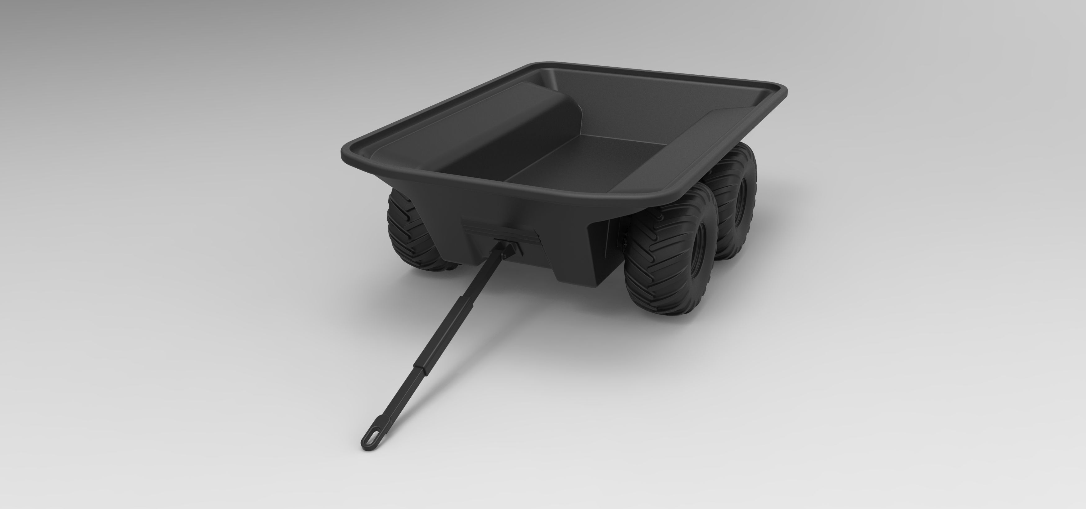 Argo trailer 3D model_2