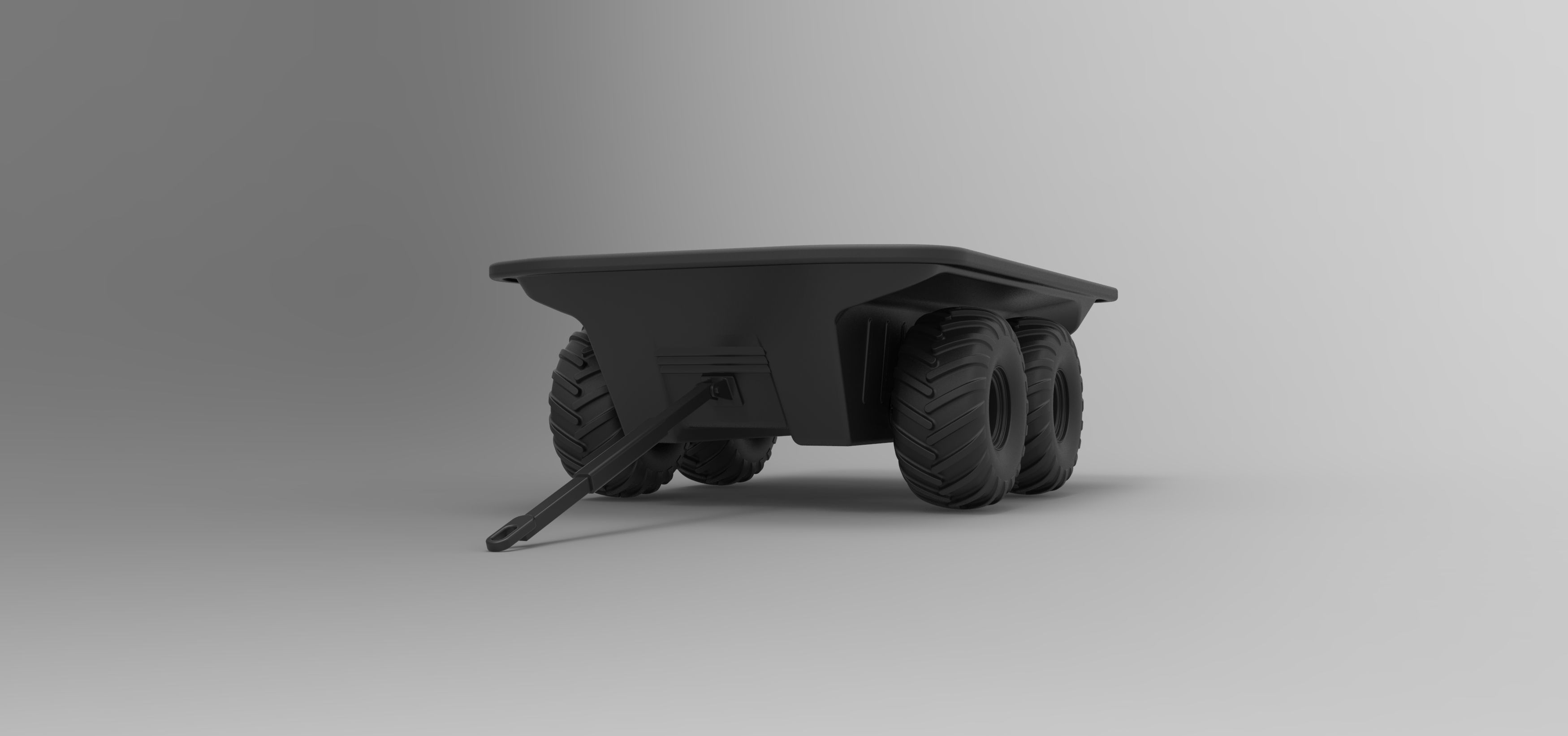 Argo trailer 3D model_3