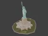 Statue of Liberty 3D Model - New York Landmark 3D model | CGTrader