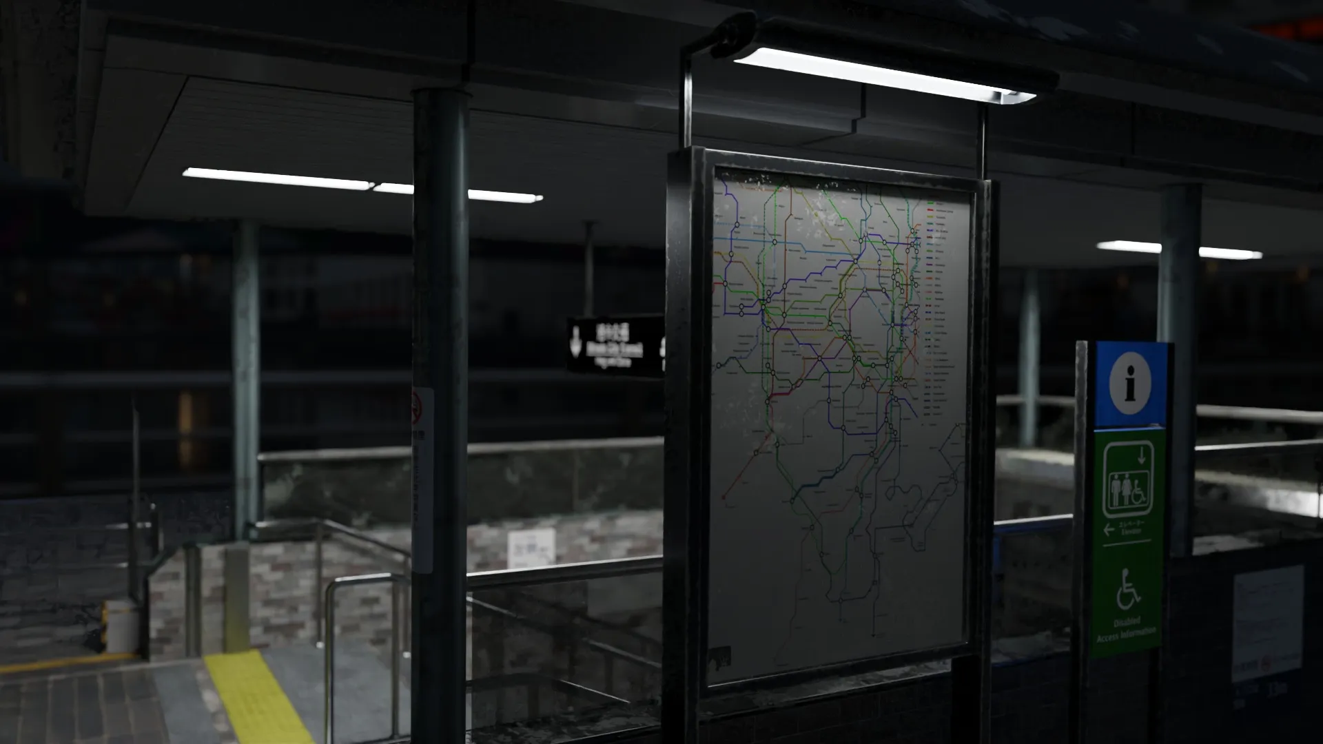 Japanese Subway 3D model | CGTrader