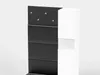 Contemporary Entryway Cabinet With Bench 3D model | CGTrader