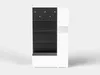 Contemporary Entryway Cabinet With Bench 3D model | CGTrader