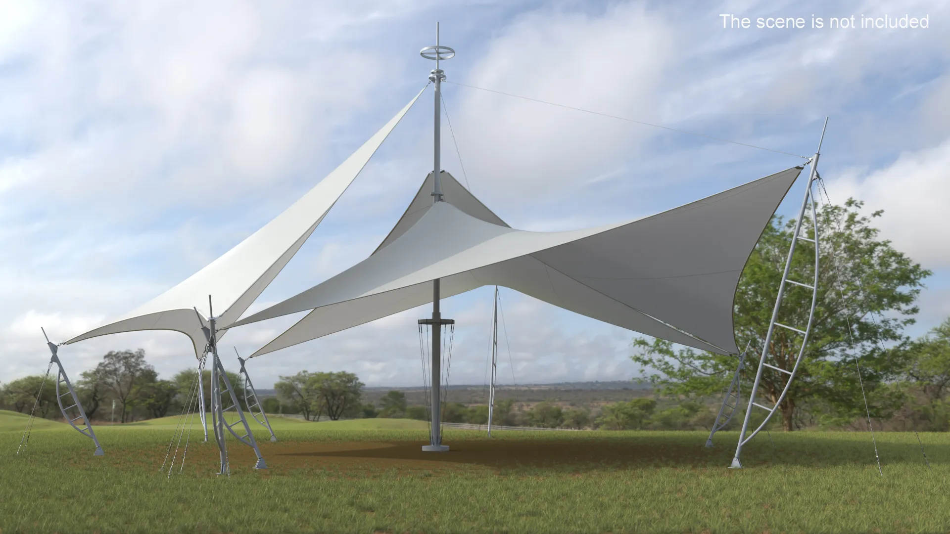 Tent Pavilions 3D model | CGTrader