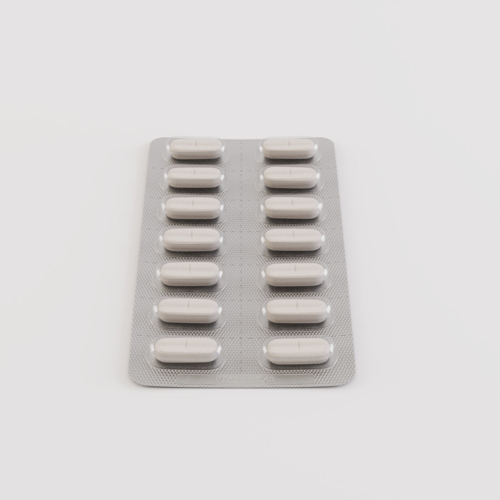 Medicine Pills Blister 3D model_3