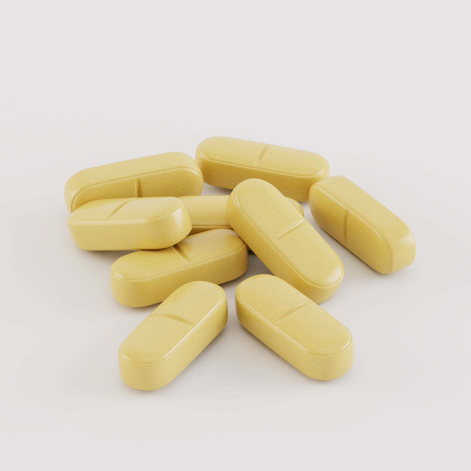 Medicine Pills Blister 3D model_18