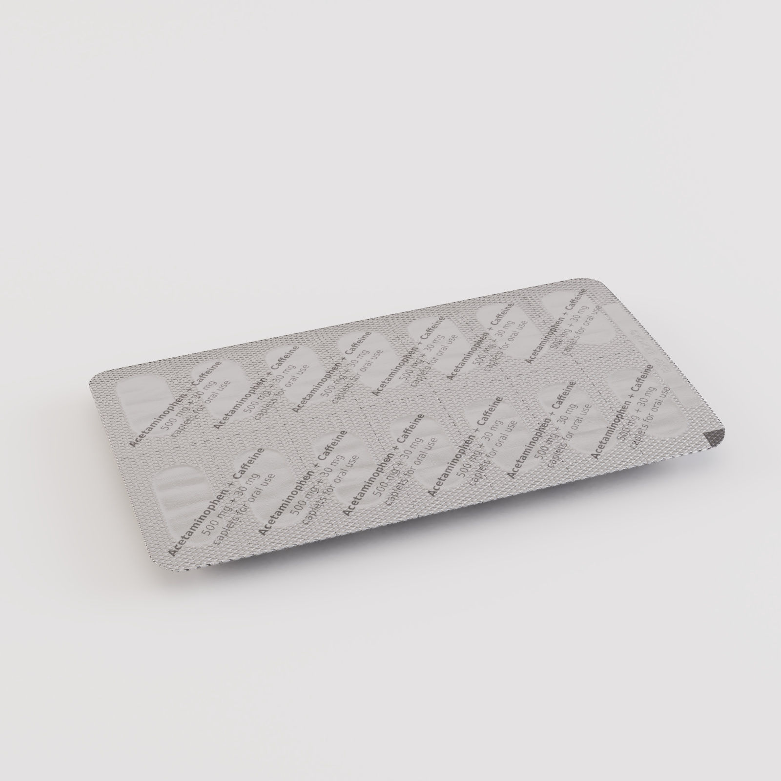 Medicine Pills Blister 3D model_6