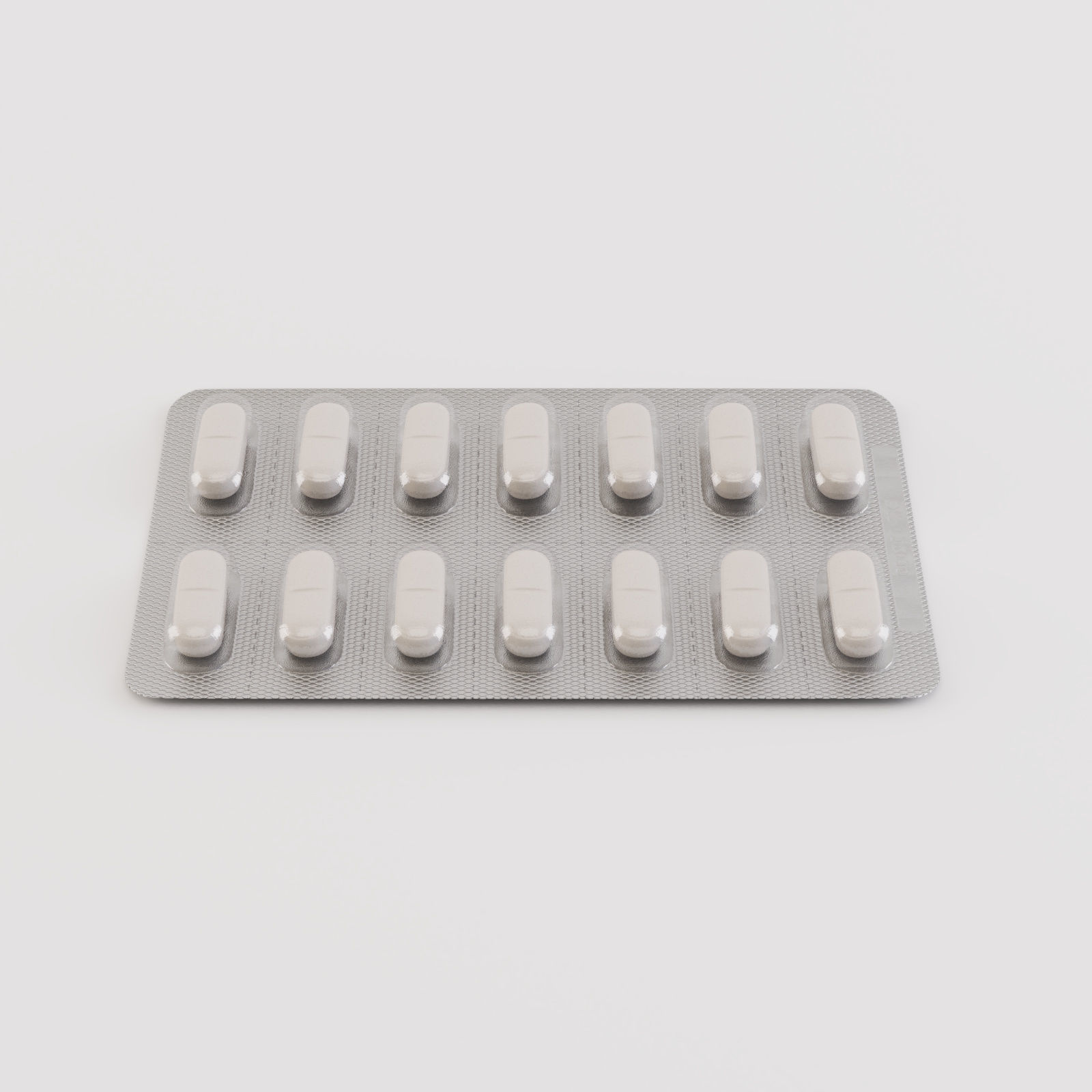 Medicine Pills Blister 3D model_2