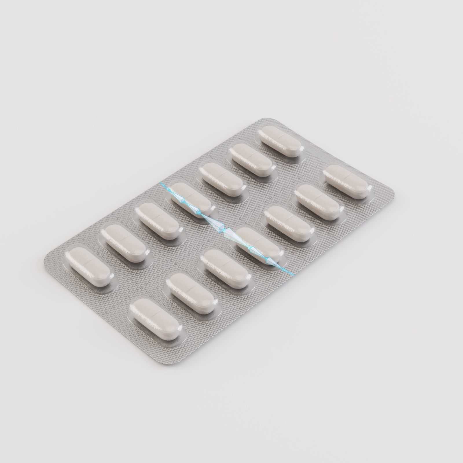 Medicine Pills Blister 3D model_5